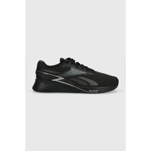 Tréninkové boty Reebok Nano X3 černá barva