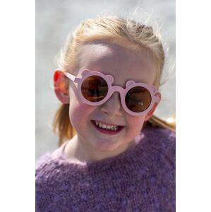 Dětské sluneční brýle Elle Porte hnědá barva