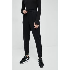 Tréninkové kalhoty Calvin Klein Performance Essentials černá barva, hladké