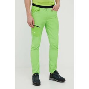 Outdoorové kalhoty Salewa Agner Light 2 DST zelená barva