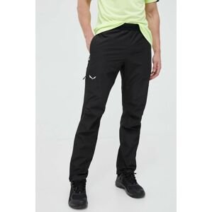 Outdoorové kalhoty Salewa Puez Aqua PTX 2.5L černá barva