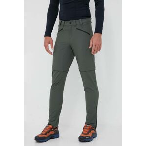 Outdoorové kalhoty Rossignol zelená barva, RLLMP25