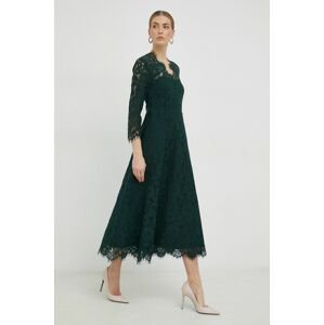 Šaty Ivy Oak zelená barva, maxi