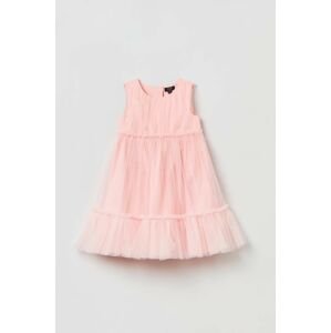 Dívčí šaty OVS růžová barva, mini