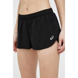 Běžecké šortky Asics Core Split černá barva, medium waist
