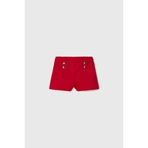 Kojenecké šortky Mayoral červená barva