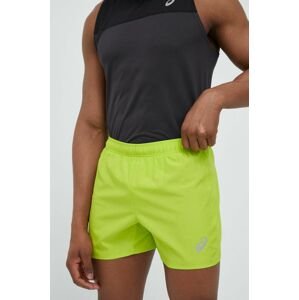 Běžecké šortky Asics Core zelená barva