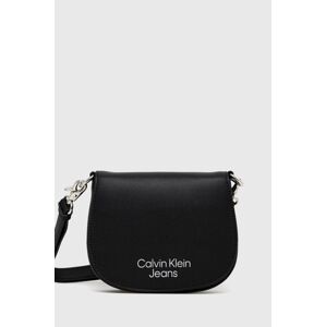 Dětská kabelka Calvin Klein Jeans černá barva