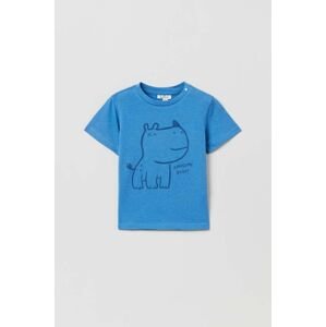 Bavlněné dětské tričko OVS s potiskem