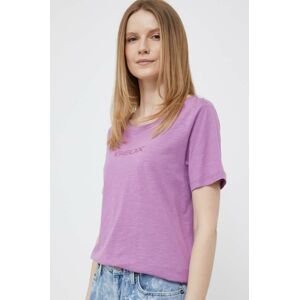 Tričko Geox fialová barva