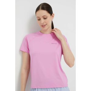 Sportovní triko Marmot Windridge růžová barva