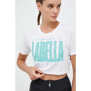 Tréninkové tričko LaBellaMafia Acqua bílá barva