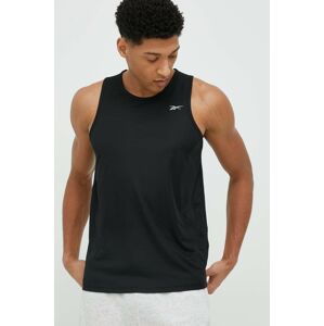 Běžecké tričko Reebok černá barva