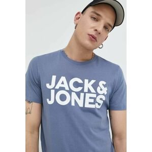 Bavlněné tričko Jack & Jones JJECORP s potiskem, 12151955