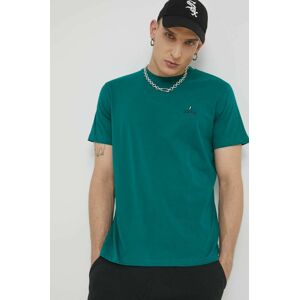 Bavlněné tričko Jack & Jones JJEJOE zelená barva, 12221199