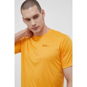 Sportovní tričko Jack Wolfskin Tech oranžová barva