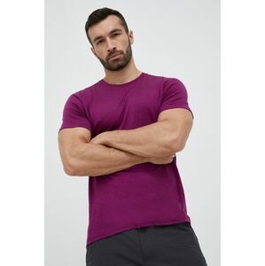 Sportovní tričko Icebreaker Tech Lite II fialová barva