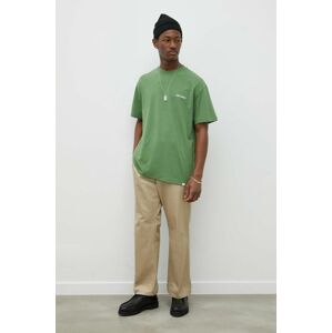 Tričko Les Deux zelená barva, s aplikací