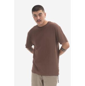 Bavlněné tričko KSUBI hnědá barva, MPS23TE024-BROWN