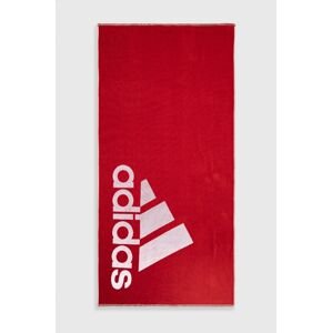 Ručník adidas Performance FJ4771 červená barva