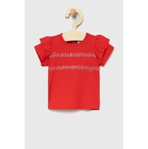Dětské tričko Birba&Trybeyond červená barva