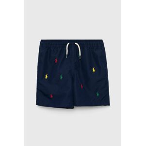Dětské plavkové šortky Polo Ralph Lauren tmavomodrá barva