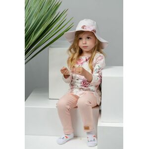 Dětský klobouk Jamiks růžová barva, bavlněný
