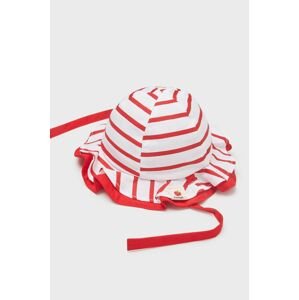 Dětský klobouk Mayoral Newborn červená barva, bavlněný