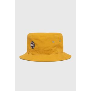 Bavlněná čepice Colmar žlutá barva