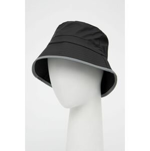 Klobouk Rains 14070 Bucket Hat Reflective černá barva