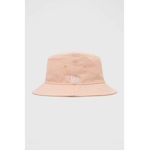 Bavlněná čepice New Era růžová barva