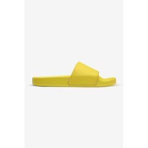Pantofle Arkk Copenhagen Classic Slides pánské, žlutá barva