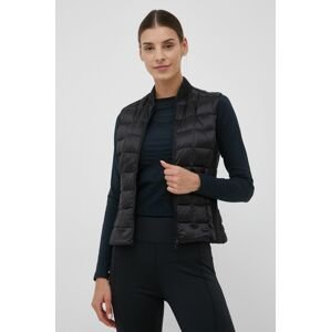 Péřová vesta RefrigiWear dámský, černá barva, přechodný