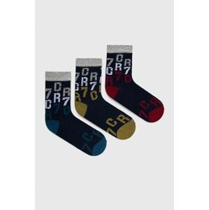 Dětské ponožky CR7 Cristiano Ronaldo tmavomodrá barva