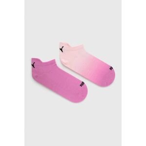 Ponožky Puma 935474 dámské, růžová barva