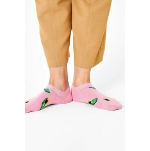 Ponožky Happy Socks dámské, růžová barva