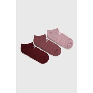 Ponožky adidas Performance HE4984 dámské, růžová barva