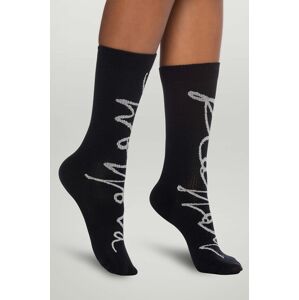 Ponožky Wolford dámské, černá barva