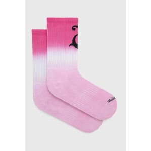 Ponožky Juicy Couture dámské, růžová barva