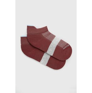 Ponožky Icebreaker Multisport Light Micro dámské, vínová barva