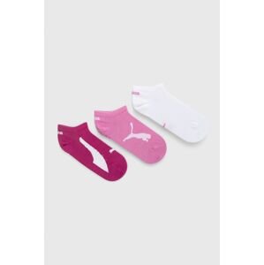 Ponožky Puma 907960.G růžová barva