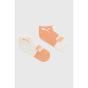 Dětské ponožky Puma 935462.G oranžová barva