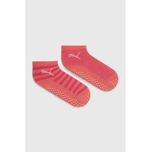 Dětské ponožky Puma 935480 růžová barva