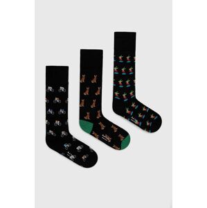 Ponožky Paul Smith pánské, černá barva