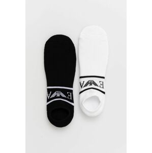 Ponožky Emporio Armani Underwear (2-pack) pánské, bílá barva