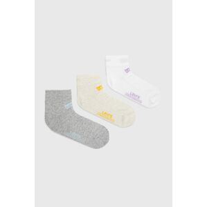 Ponožky Levi's pánské, bílá barva