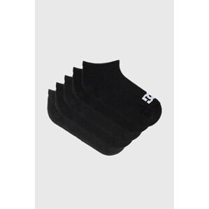 Ponožky Dc (5-pack) pánské, černá barva