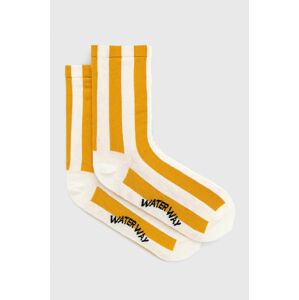 Ponožky Sisley pánské, žlutá barva
