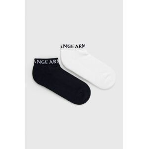 Ponožky Armani Exchange pánské, tmavomodrá barva