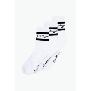 Ponožky Hype pánské, bílá barva